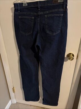 Lee Dark Wash Straight Leg Jeans 16 long NWOT